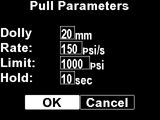 screenshot of AT-A screen during use