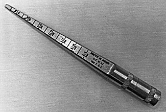 Nozzle Orifice Gage