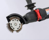 The MBX® – the one step tool that easily removes rust, corrosion, oxidation, adhesives, gaskets, layers of paint, undercoating, sealers, vinyl and dresses weld seams. The flexible-wire belts rotate in a patented housing, spinning outward with centrifugal force and working on a cushion of air.
