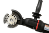 The MBX® – the one step tool that easily removes rust, corrosion, oxidation, adhesives, gaskets, layers of paint, undercoating, sealers, vinyl and dresses weld seams. The flexible-wire belts rotate in a patented housing, spinning outward with centrifugal force and working on a cushion of air.